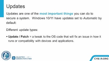 3.1.2 System Hardening Part 1.1 Updates