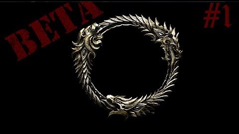 Elder Scrolls Online Part 1 No Commentary Walkthrough