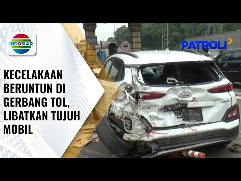 Kecelakaan Beruntun di Gerbang Tol Halim Utama, Tujuh Kendaraan Terlibat Alami Rusak Parah | Patroli