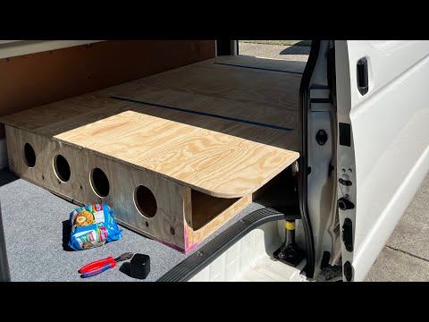 Toyota Hiace Campervan (Scubavan) Conversion | Ep 2