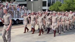 Texas Aggie Corp Of Cadets First March In 2023