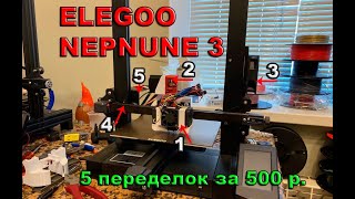 Тюнинг Elegoo Neptune 3 - бюджетно