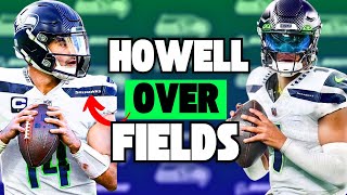 Why Did The Seahawks Want Sam Howell OVER Justin Fields?