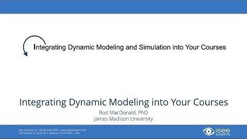 Integrating Dynamic Modeling into Your Courses