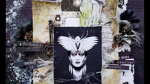 Step-by-step video tutorial layout "Frida" for 7 dots studio