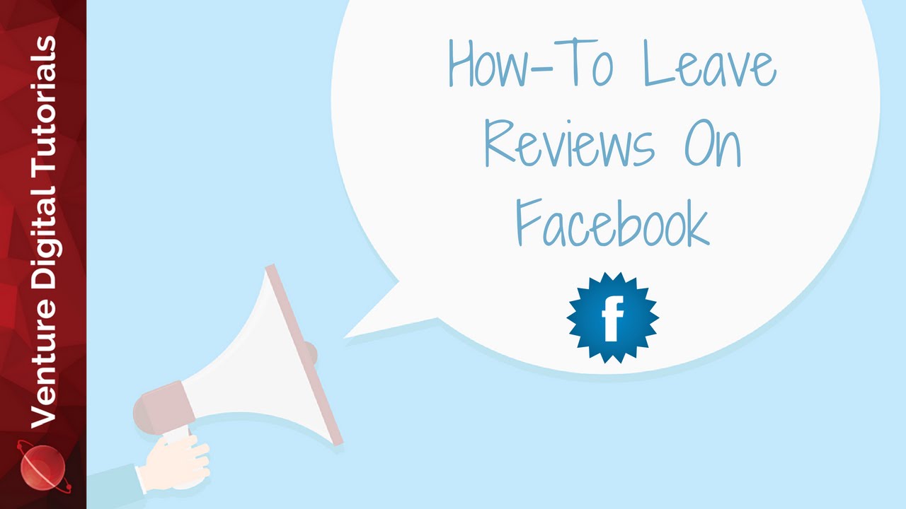 how to leave facebook reviews