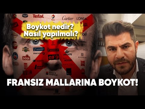 Fransız mallarına boykot! Boykot nedir? Nasıl yapılmalı? #fransızMALıNA