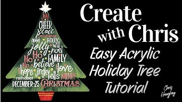 Create with Chris - Holiday Tree