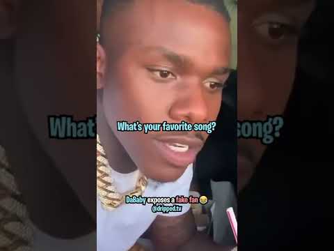 DaBaby Exposes a Fake Fan 😂