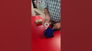 Changing Label roll on MX-5500 (Price Gun / Label Gun)