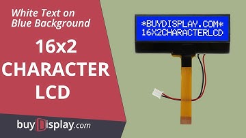 Blue 16x2 COG LCD Display Module with White LED Backlight,FPC Connection