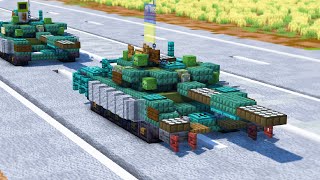 Minecraft T-80BVM Russian Tank Tutorial