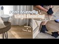 Clip type vinyl flooring DIY - Honpo Floor / Glue-less flooring in rental house in Singapore