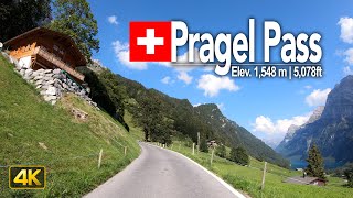 Pragel Pass, Switzerland 🇨🇭 Driving the Pragel Pass from Glarus to Brunnen | Merry Christmas🎄