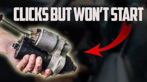 Car Clicks But Won