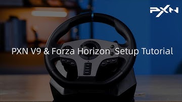PXN V9 Gaming Steering Wheel & PC Forza Horizon 5 Setup Tutorial. #pxn #steeringwheel #forzahorizon5
