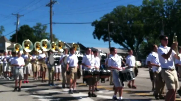 Band at Parade, August 2012