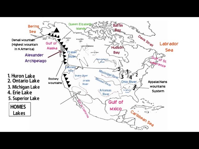 North America: Physical Geography