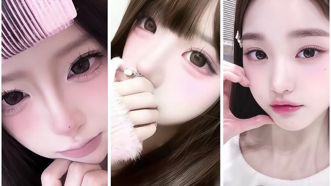 GRWM Douyin ASMR makeup real sound compilation // JOONGIN 🎀