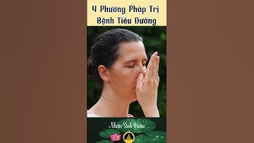 4 Cách trị Bệnh Tiểu Đường #nhansinhquan69 #sadhguru #suckhoe #tieuduong #tuchualanhcothe #shorts