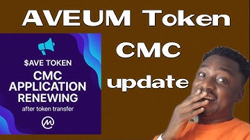AVEUM Token: CoinMarketCap Application RENEWAL Update! Aveum LISTING confirmed