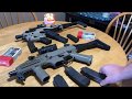 CZ Scorpion Evo vs CAA Micro Roni kit tabletop look