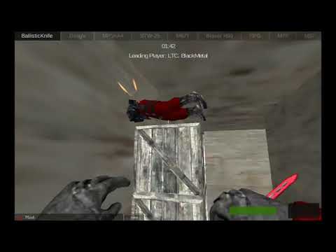 Climbing on the roof of the bunker of Crazy Shooters 2 through a secret  path (endless game) 