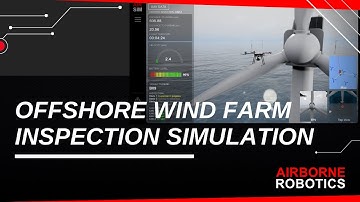 Offshore Wind Farm Inspection Simulation (OI Amada)