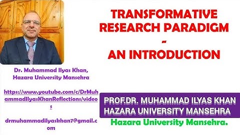 TRANSFORMATIVE RESEARCH PARADIGM: AN INTRODUCTION