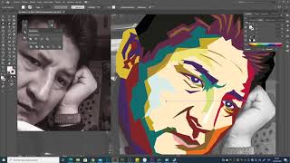 Full WPAP Art Tutorial Adobe Illustrator