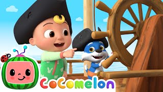 animal time wheels on the bus pirate version song cocomelon animal time animals for kids