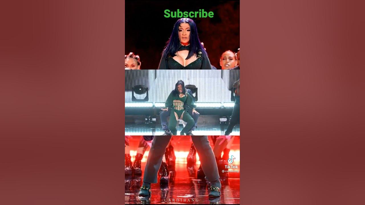 Cardi b and offset performing live on stage #shorts