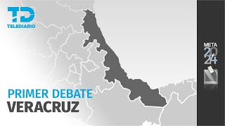 Primer debate por la gubernatura de Veracruz
