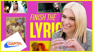 Dua Lipa | Finish The Lyric | Capital Resimi