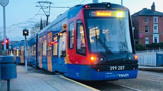CityLink Stagecoach Sheffield Tram-Train 207 From Middlewood To Meadowhall