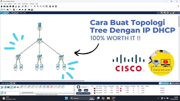 SIMULASI TOPOLOGI TREE DI CISCO PAKCET TRACER #topology