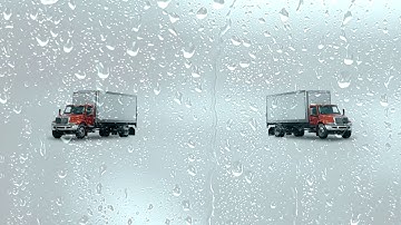 two trucks get divorced