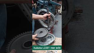 #shorts  Kubota L2201 rear axle