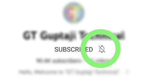 YouTube Notification Bell Icon Not Working Problem?