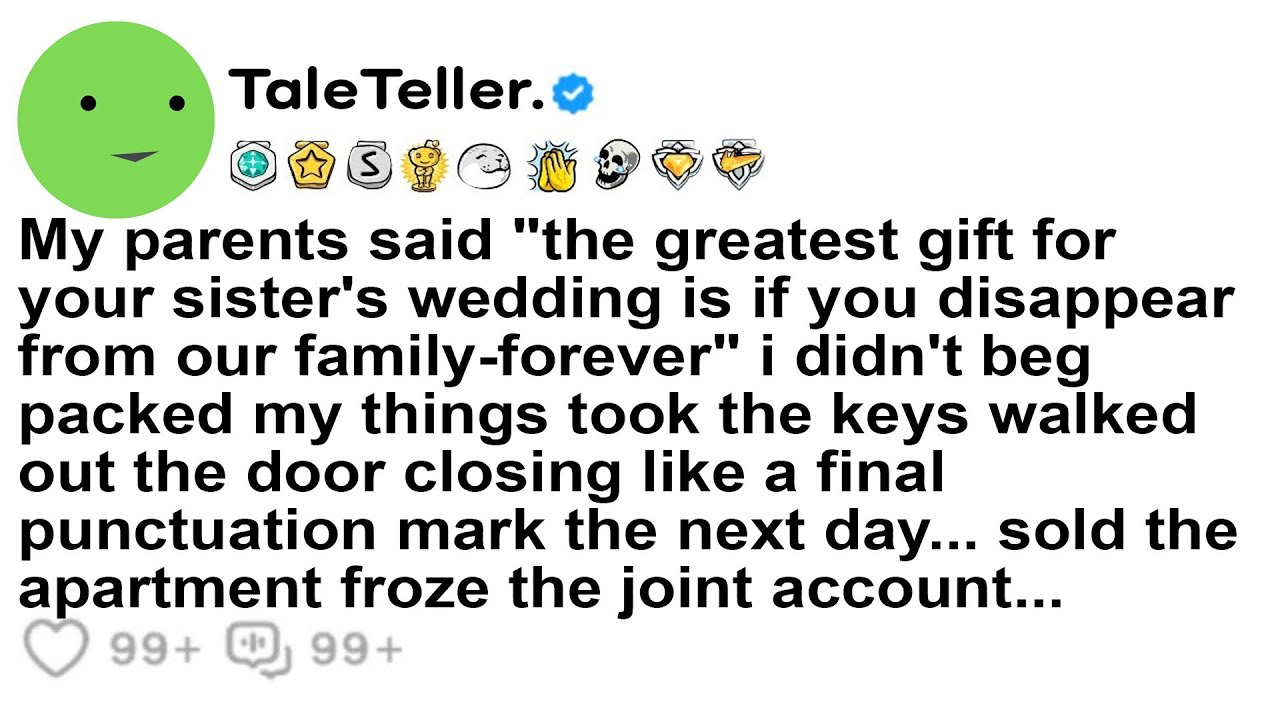 Мои родители сказали: «Самый лучший подарок на свадьбу твоей сестры — это если ты исчезнешь из на...