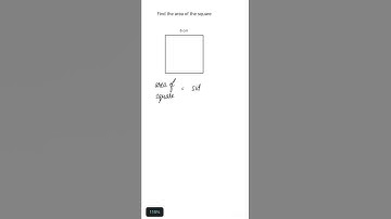 How to Find the Area of Square #maths #geometry #example #area #square #shorts