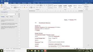 MEMBUAT SURAT PERMOHONAN BEASISWA KE PERUSAHAAN