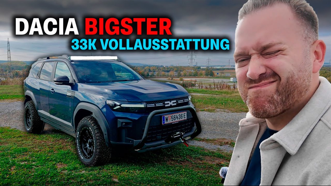 33.000 Euro! DACIA BIGSTER Hybrid 155 – der echte Volkswagen