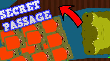 DEEEEP.IO MASSIVE PIRANHA DOMINATION!! // Secret Cave Passage, Glitches (Deeeep.io Update)