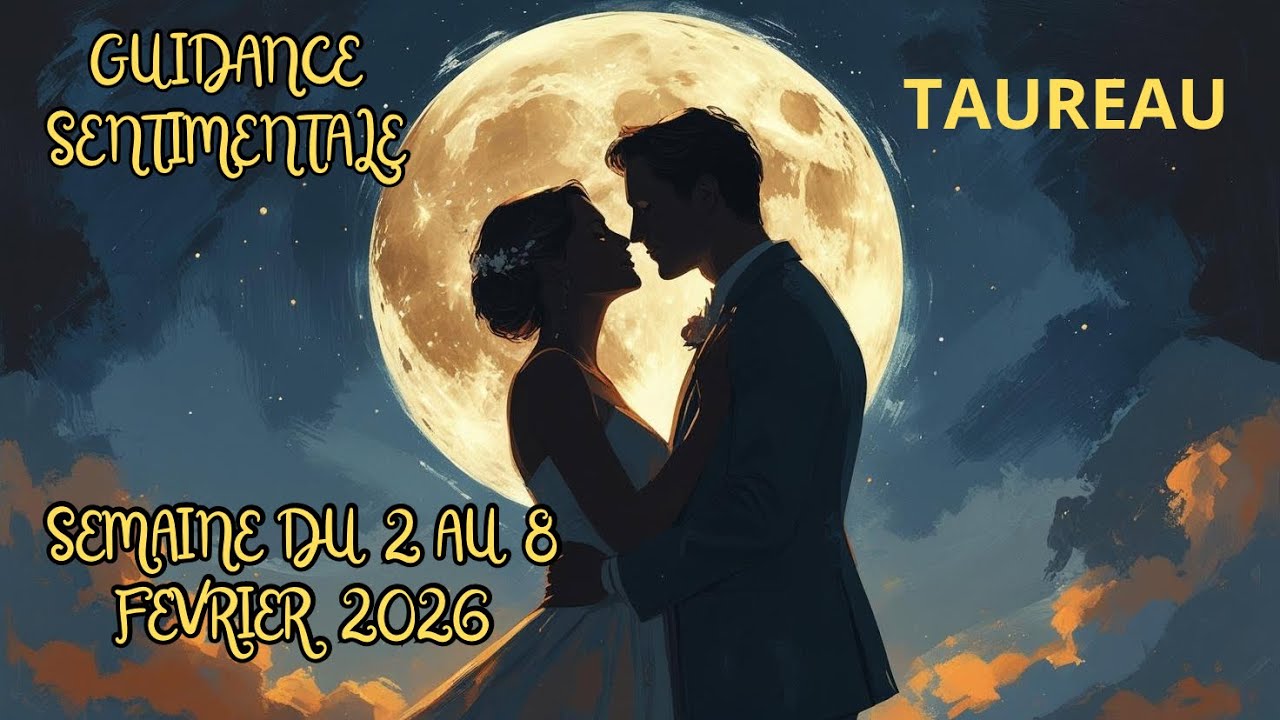 TAUREAU ♉️ GUIDANCE SENTIMENTALE DU 2 AU 8 FEVRIER 2026 ❤️ 