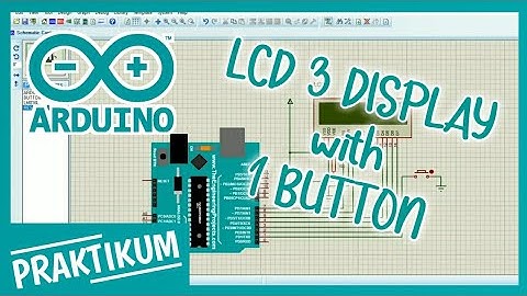 (ARDUINO) 3 Kondisi/Tampilan LCD menggunakan 1 button inputan !