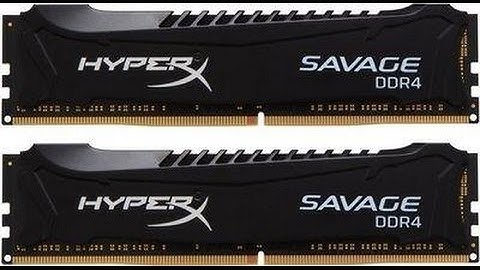 HyperX 32GB Savage DDR4 2400MHz CL12 KIT Unboxing & Review Full HD