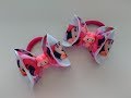 Бантики Малышки из репсовых лент МК Канзаши / Bows Baby girl from REP ribbons Kanzashi MK