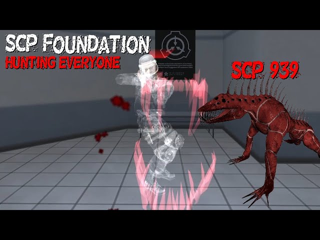 SCP-939 Only Wants To Hunt!  SCP Foundation [Counter-Strike 1.6] 