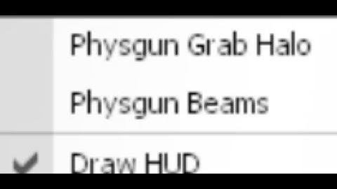 gmod when physgun beam is disabled